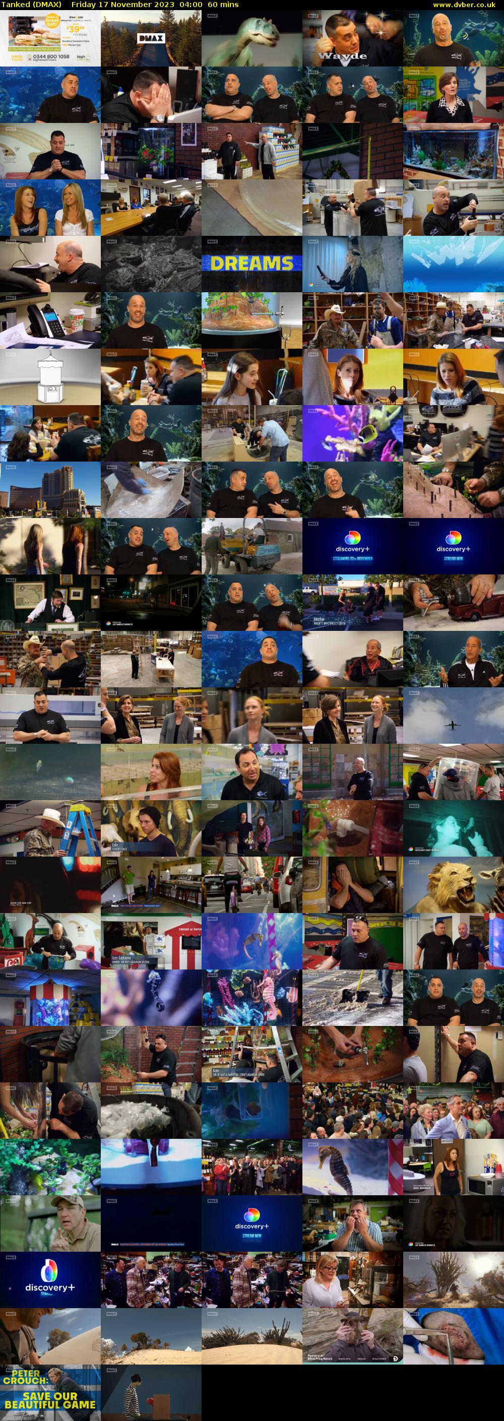 Tanked (DMAX) Friday 17 November 2023 04:00 - 05:00