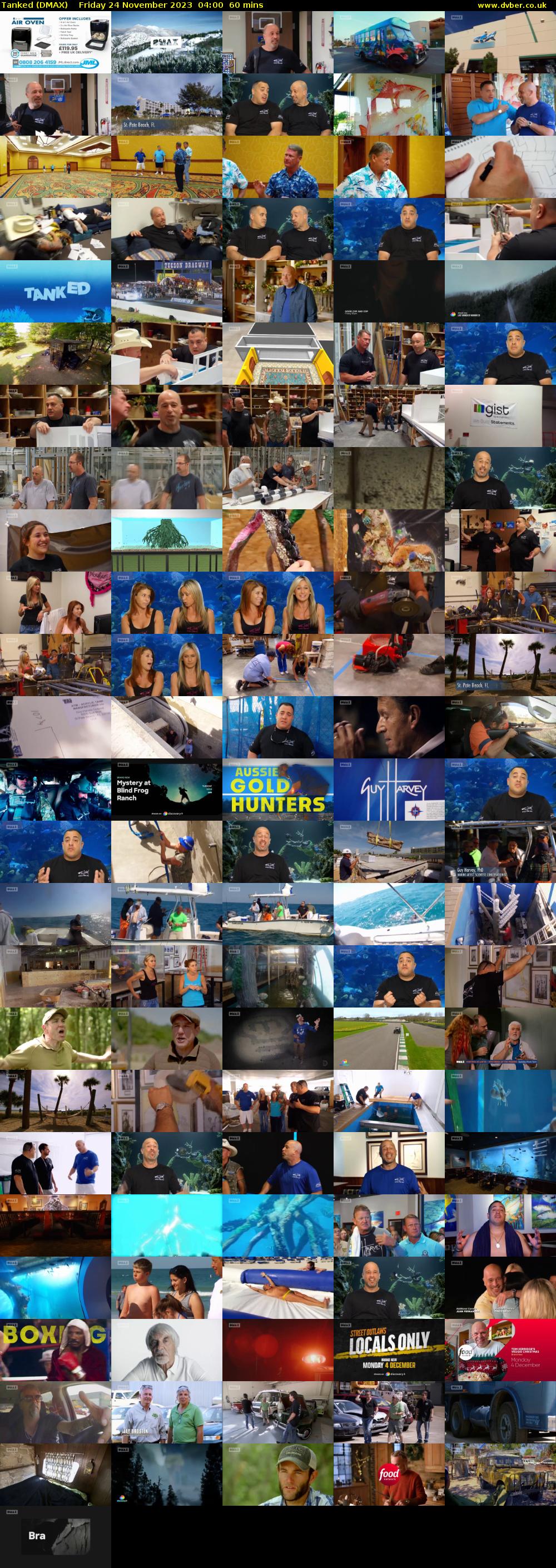 Tanked (DMAX) Friday 24 November 2023 04:00 - 05:00
