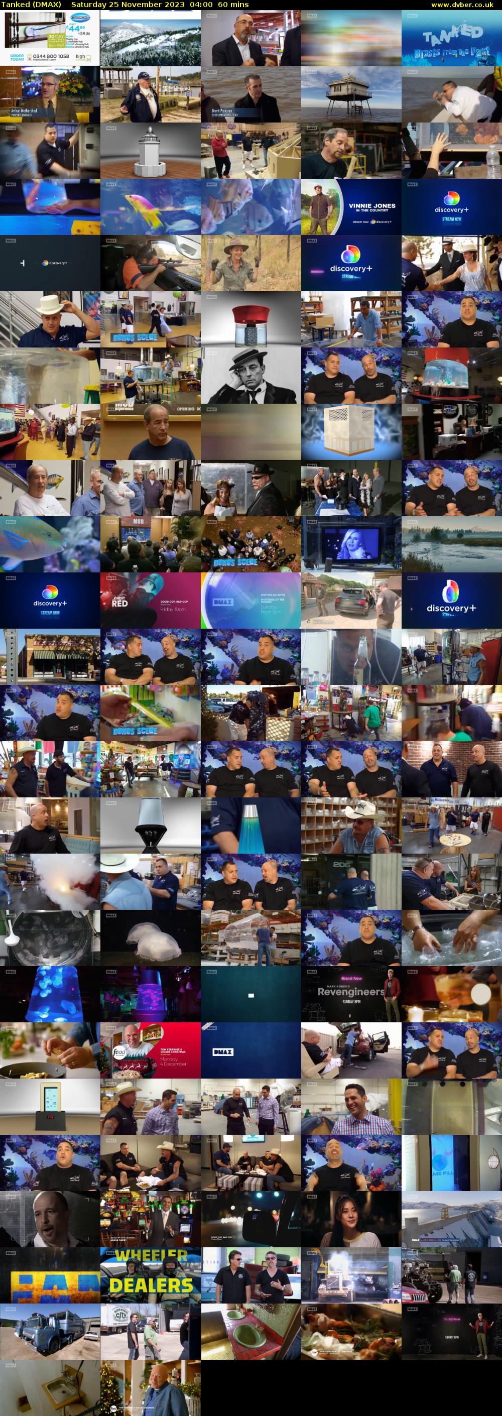 Tanked (DMAX) Saturday 25 November 2023 04:00 - 05:00