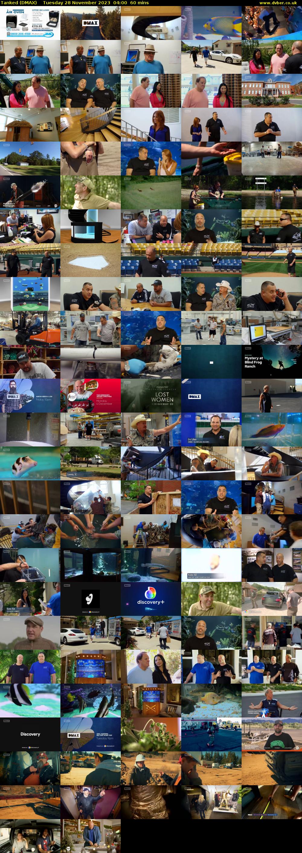 Tanked (DMAX) Tuesday 28 November 2023 04:00 - 05:00