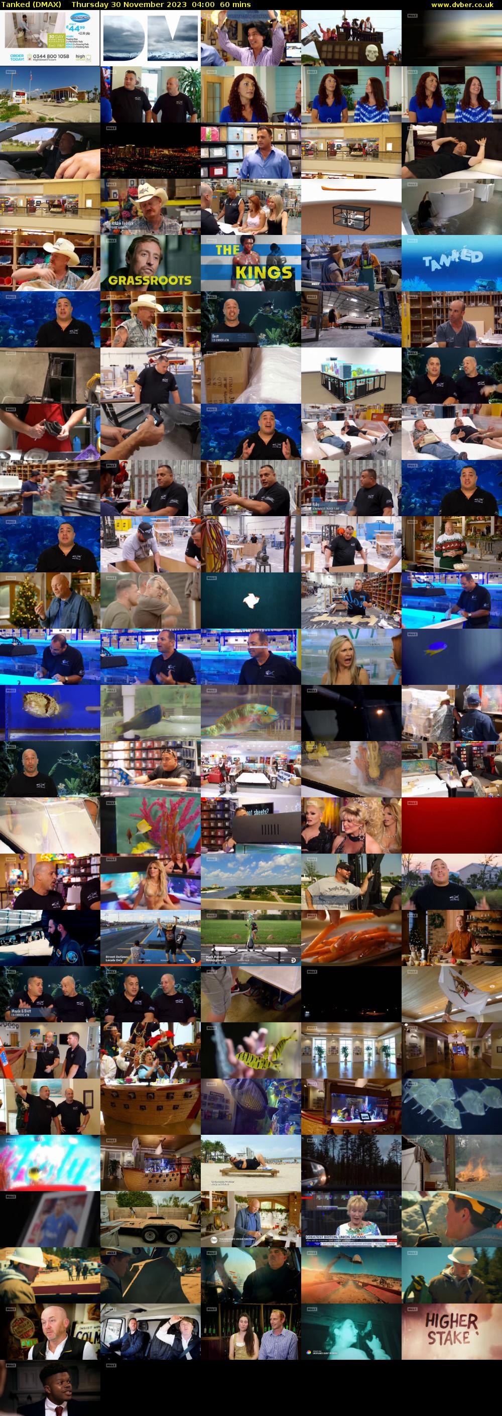 Tanked (DMAX) Thursday 30 November 2023 04:00 - 05:00