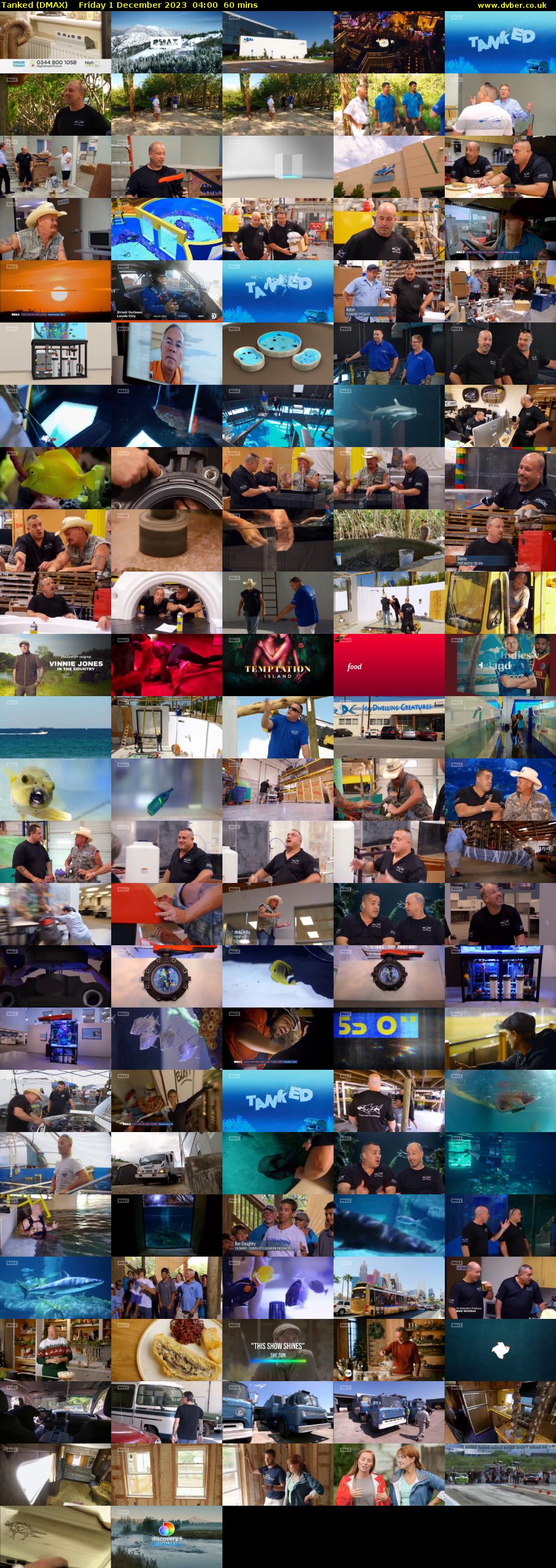 Tanked (DMAX) Friday 1 December 2023 04:00 - 05:00