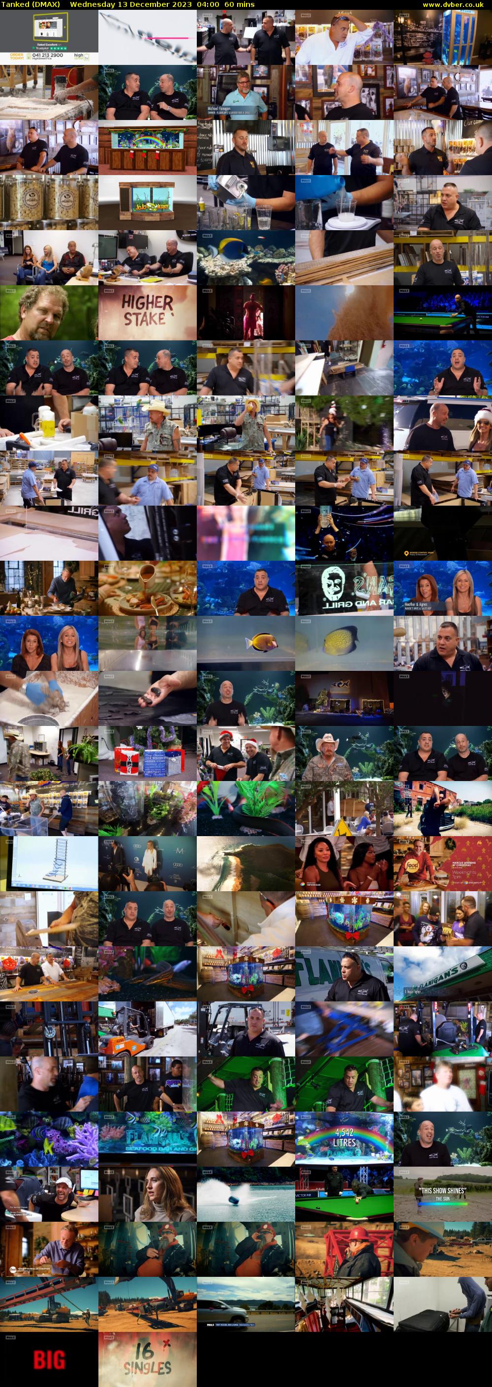 Tanked (DMAX) Wednesday 13 December 2023 04:00 - 05:00