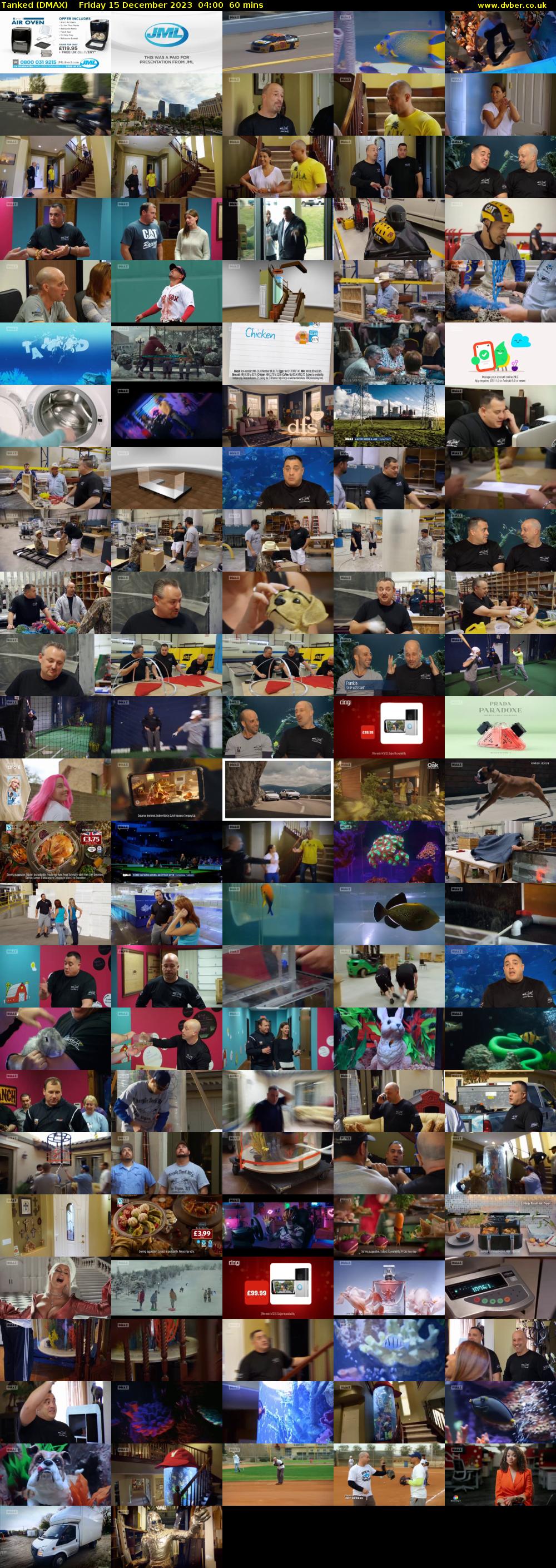 Tanked (DMAX) Friday 15 December 2023 04:00 - 05:00
