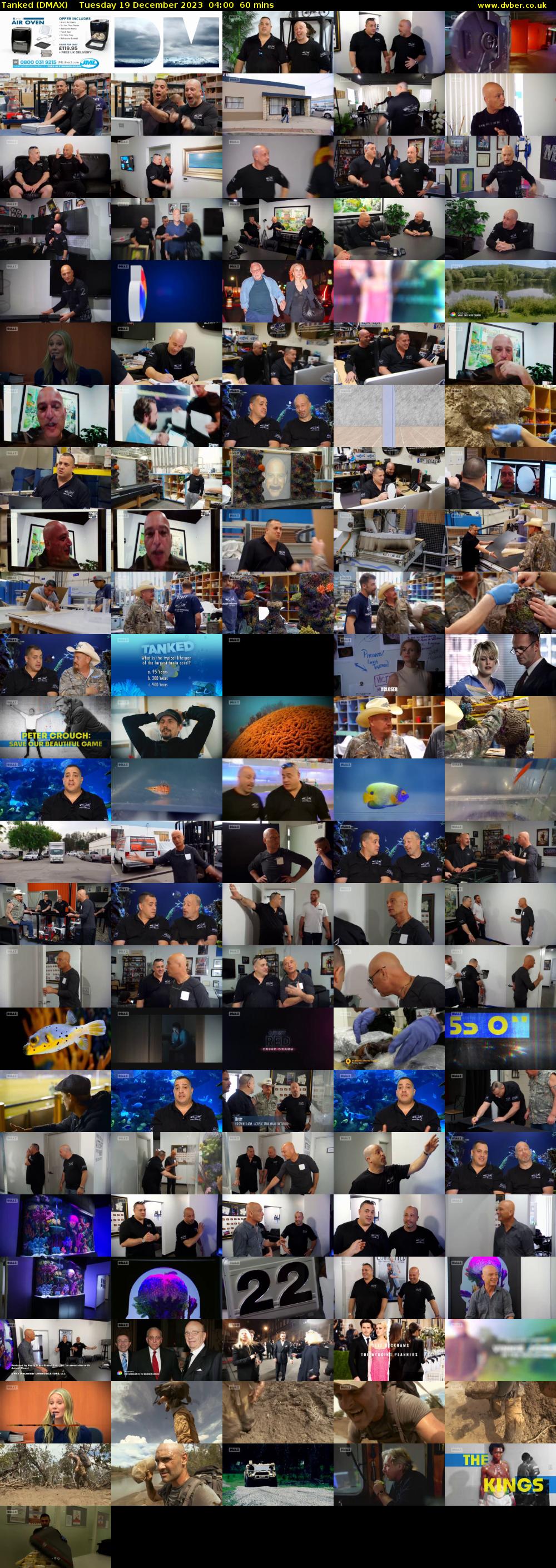 Tanked (DMAX) Tuesday 19 December 2023 04:00 - 05:00