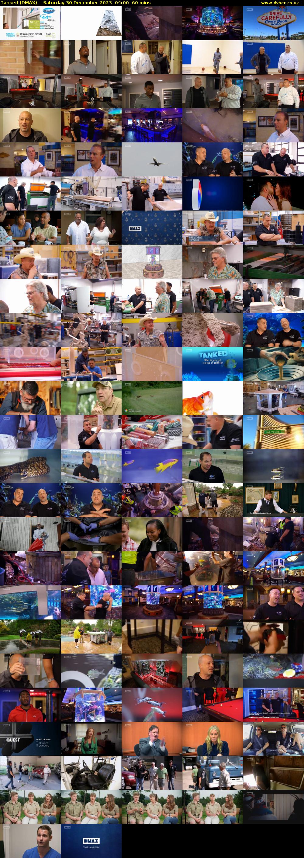Tanked (DMAX) Saturday 30 December 2023 04:00 - 05:00