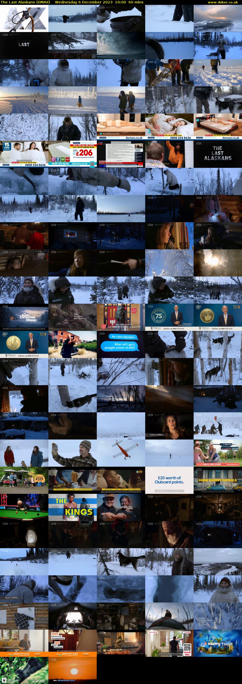 The Last Alaskans (DMAX) Wednesday 6 December 2023 10:00 - 11:00