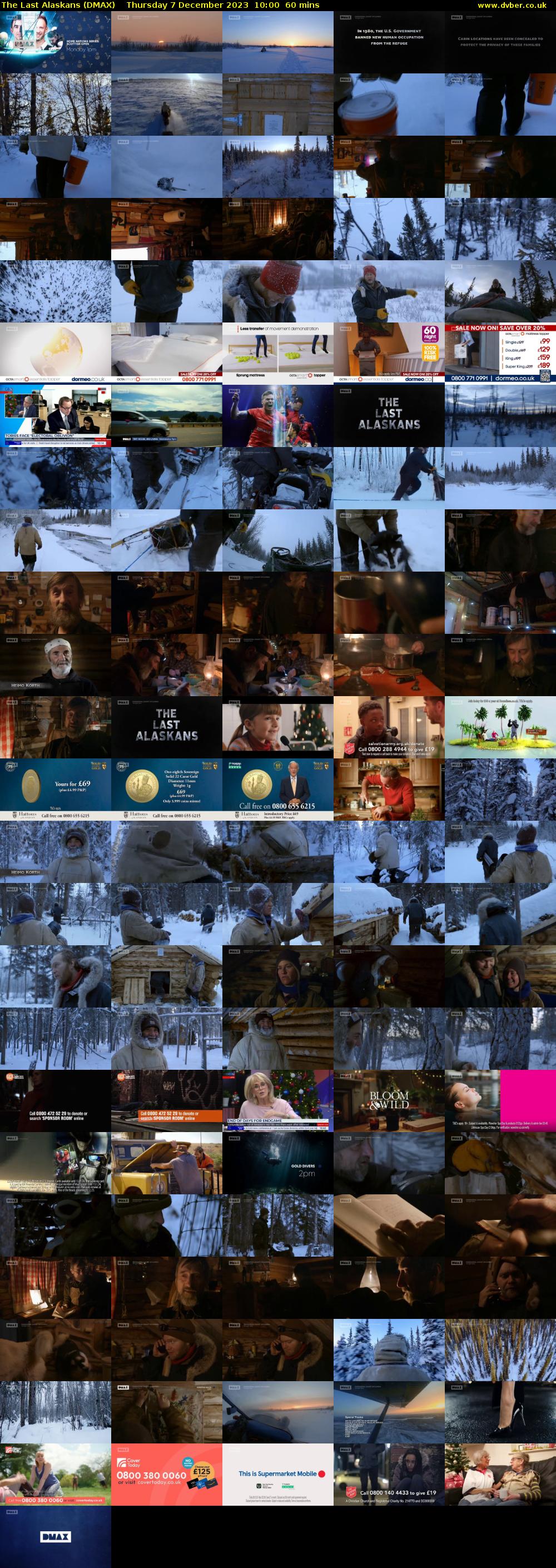 The Last Alaskans (DMAX) Thursday 7 December 2023 10:00 - 11:00
