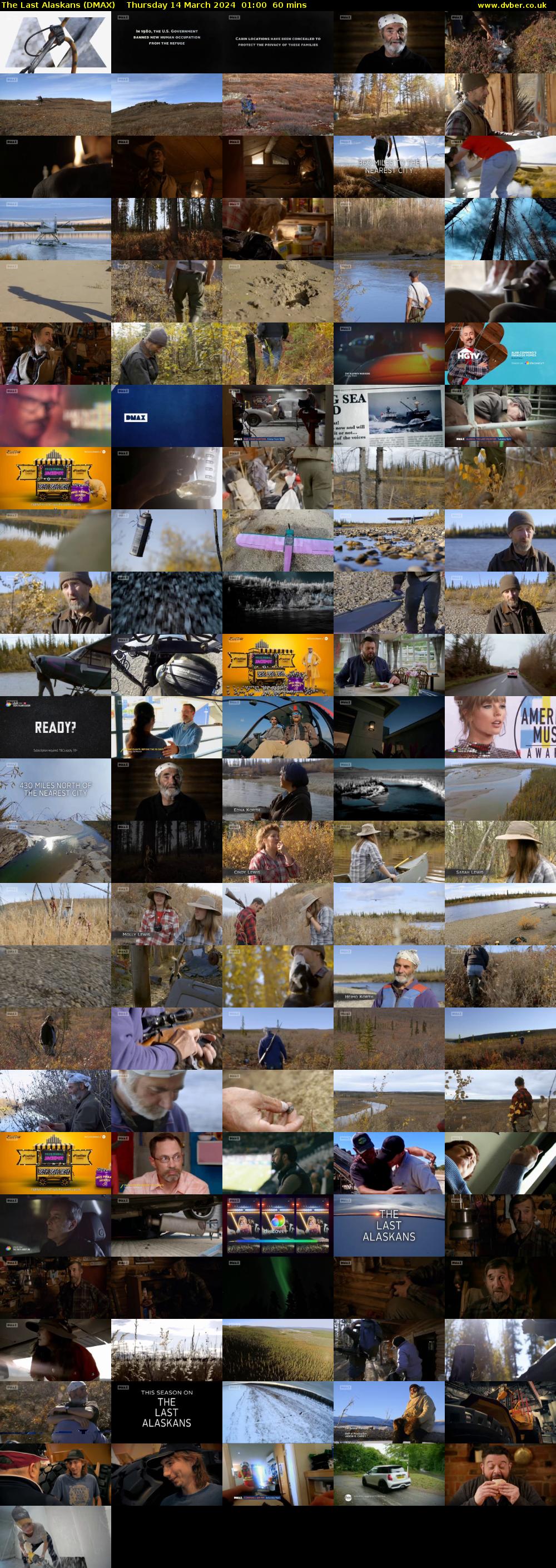 The Last Alaskans (DMAX) Thursday 14 March 2024 01:00 - 02:00