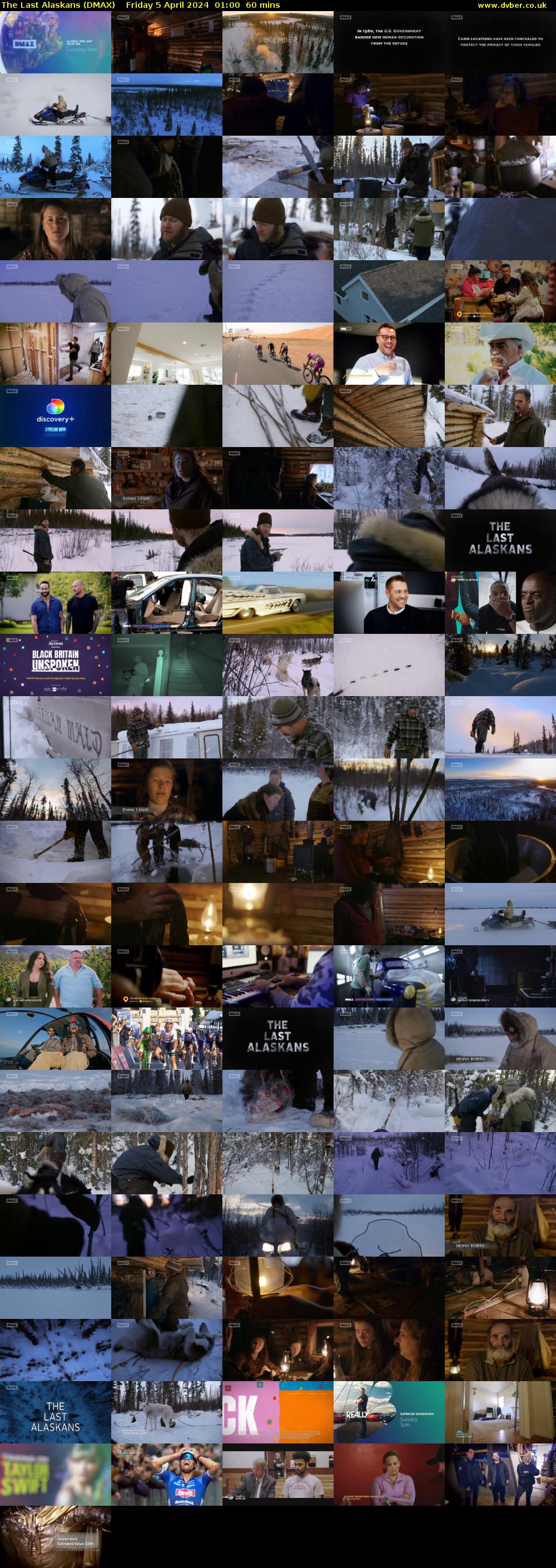 The Last Alaskans (DMAX) Friday 5 April 2024 01:00 - 02:00