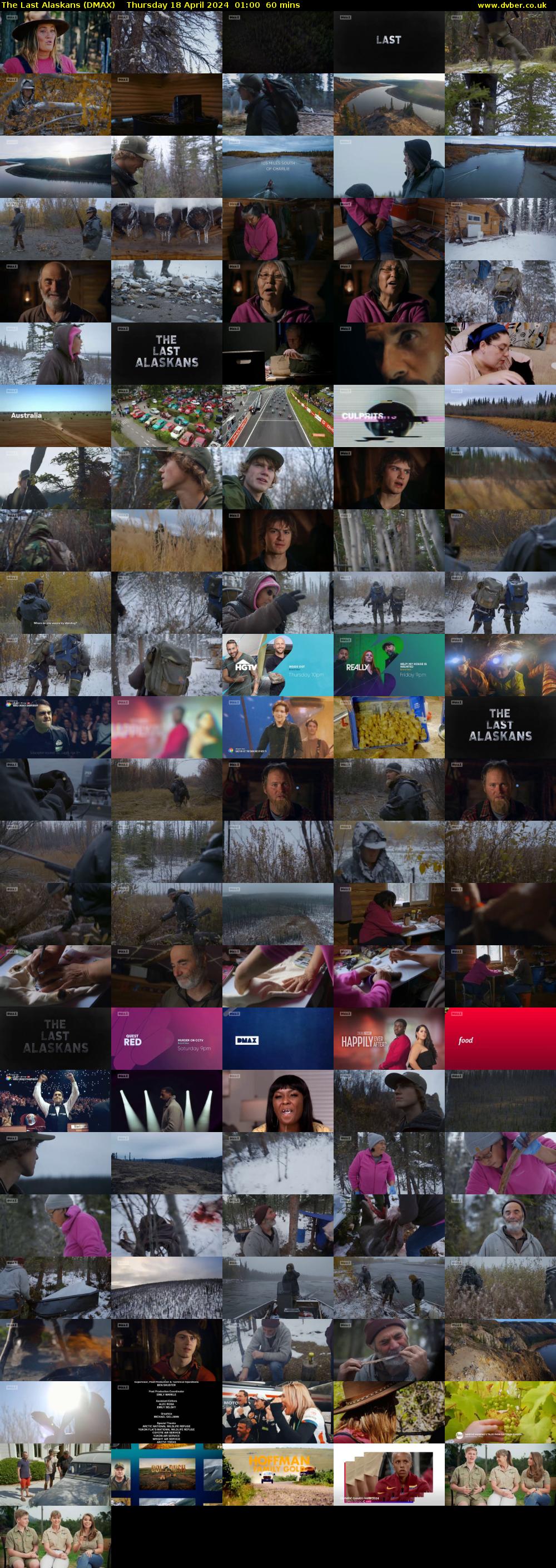 The Last Alaskans (DMAX) Thursday 18 April 2024 01:00 - 02:00
