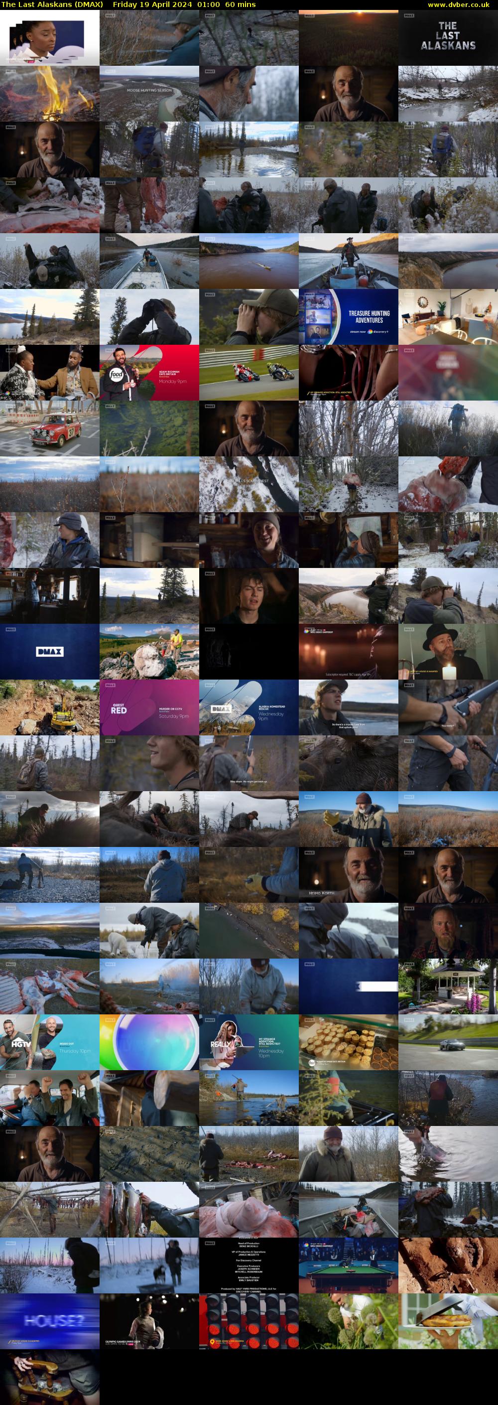 The Last Alaskans (DMAX) Friday 19 April 2024 01:00 - 02:00