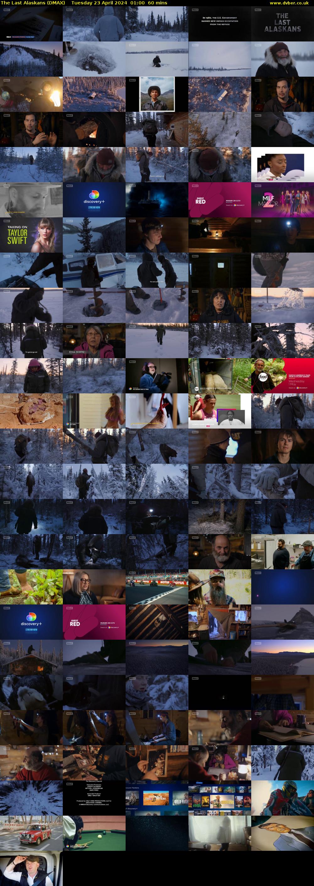 The Last Alaskans (DMAX) Tuesday 23 April 2024 01:00 - 02:00