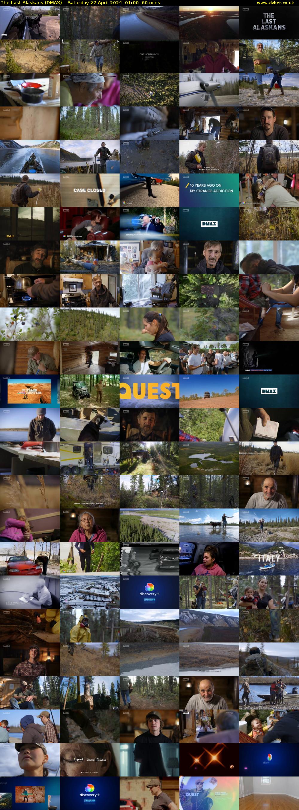 The Last Alaskans (DMAX) Saturday 27 April 2024 01:00 - 02:00