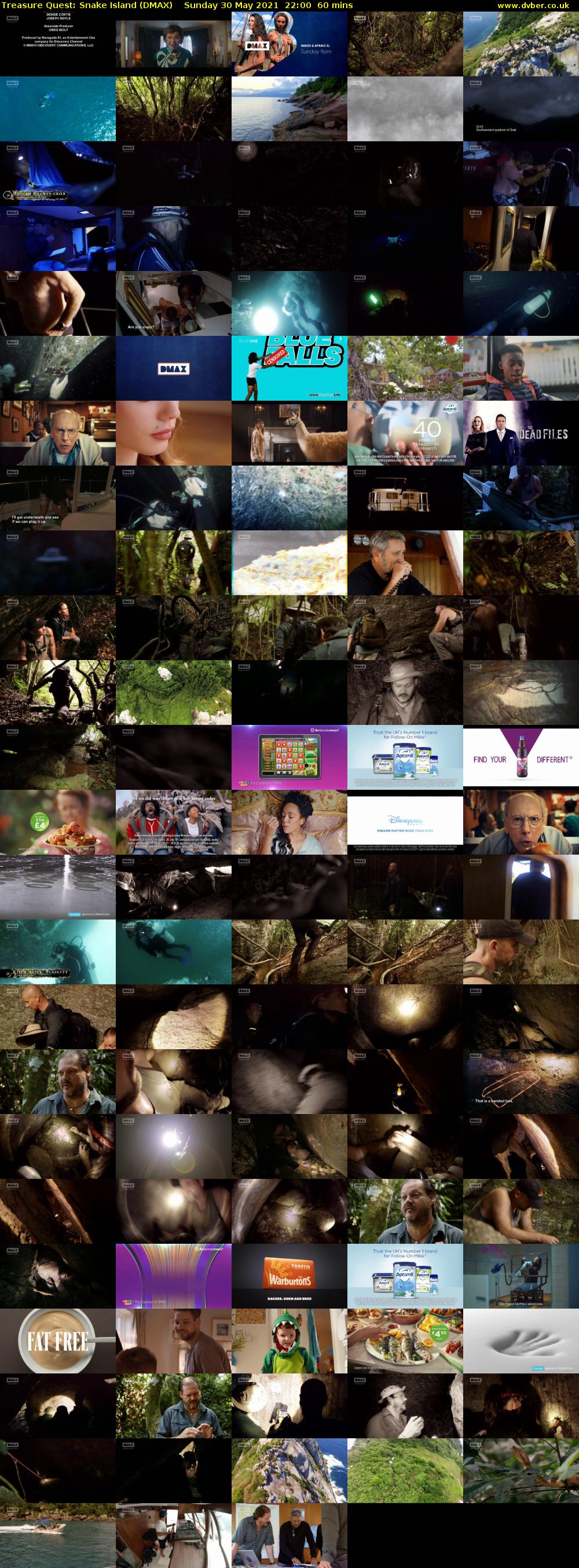 Treasure Quest: Snake Island (DMAX) Sunday 30 May 2021 22:00 - 23:00
