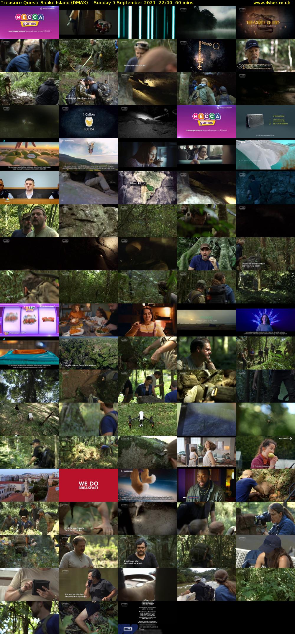 Treasure Quest: Snake Island (DMAX) Sunday 5 September 2021 22:00 - 23:00