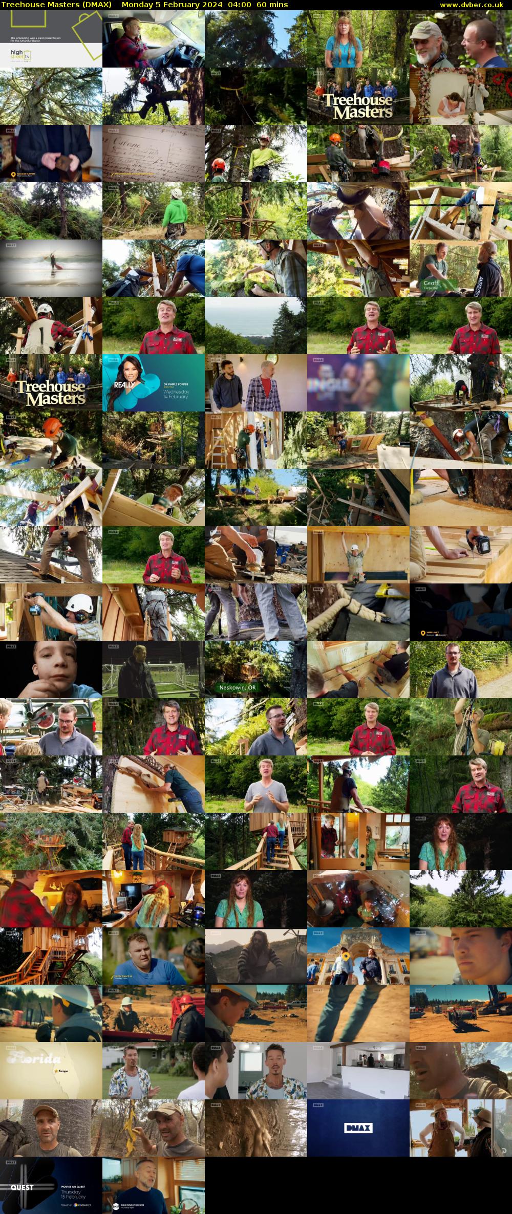 Treehouse Masters (DMAX) Monday 5 February 2024 04:00 - 05:00