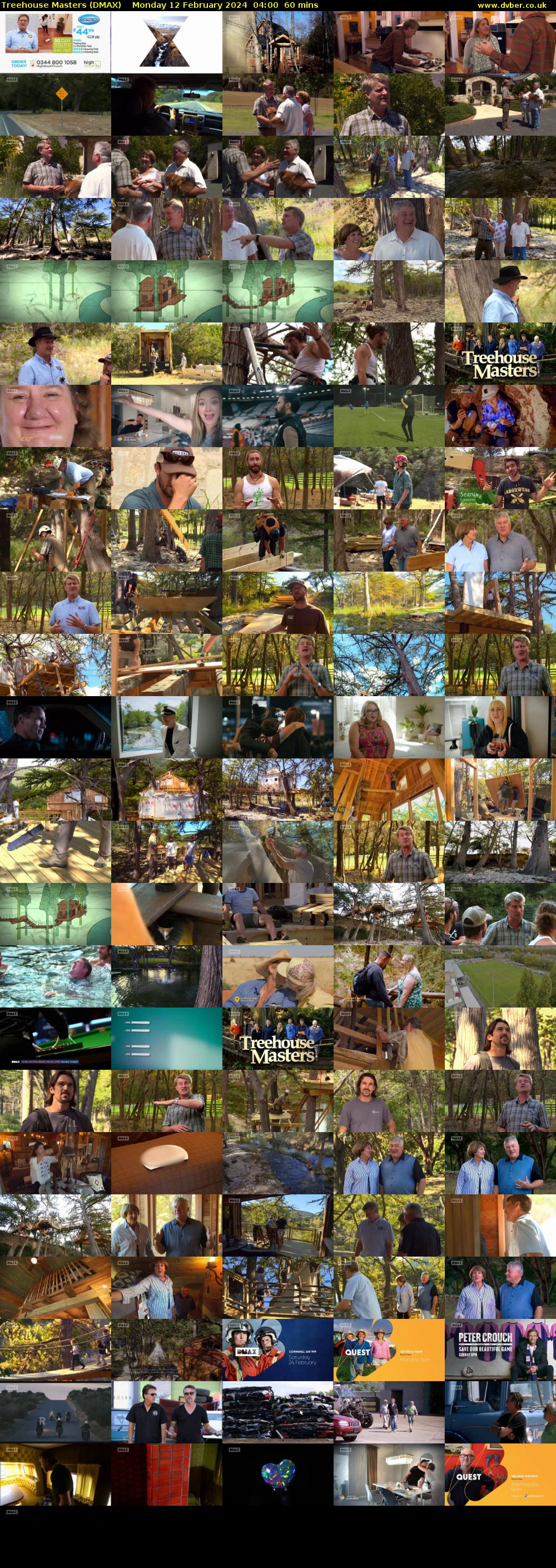 Treehouse Masters (DMAX) Monday 12 February 2024 04:00 - 05:00