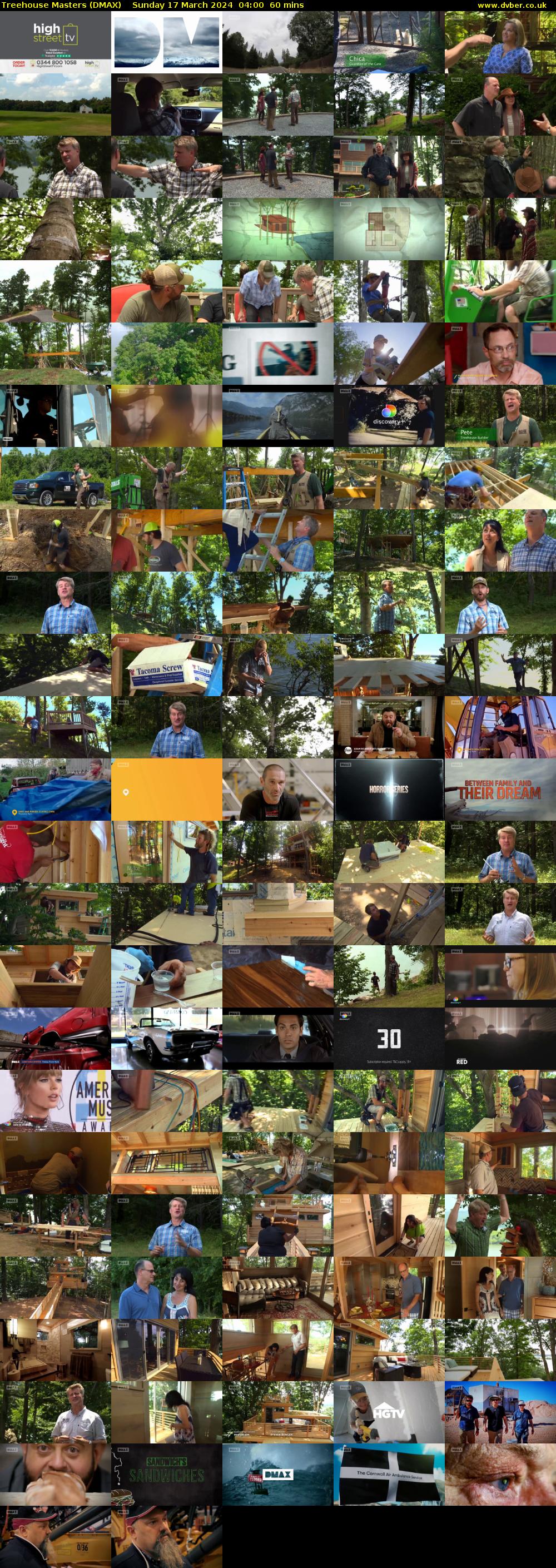 Treehouse Masters (DMAX) Sunday 17 March 2024 04:00 - 05:00