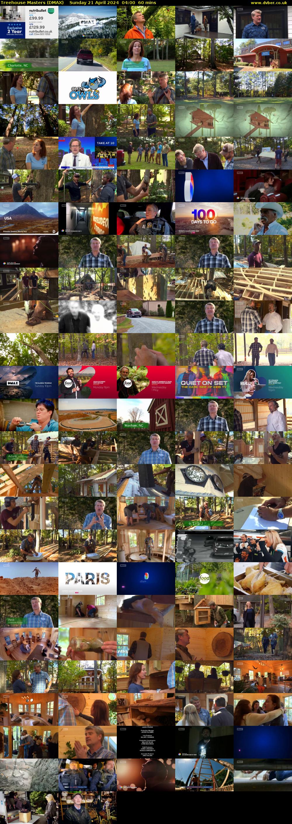 Treehouse Masters (DMAX) Sunday 21 April 2024 04:00 - 05:00