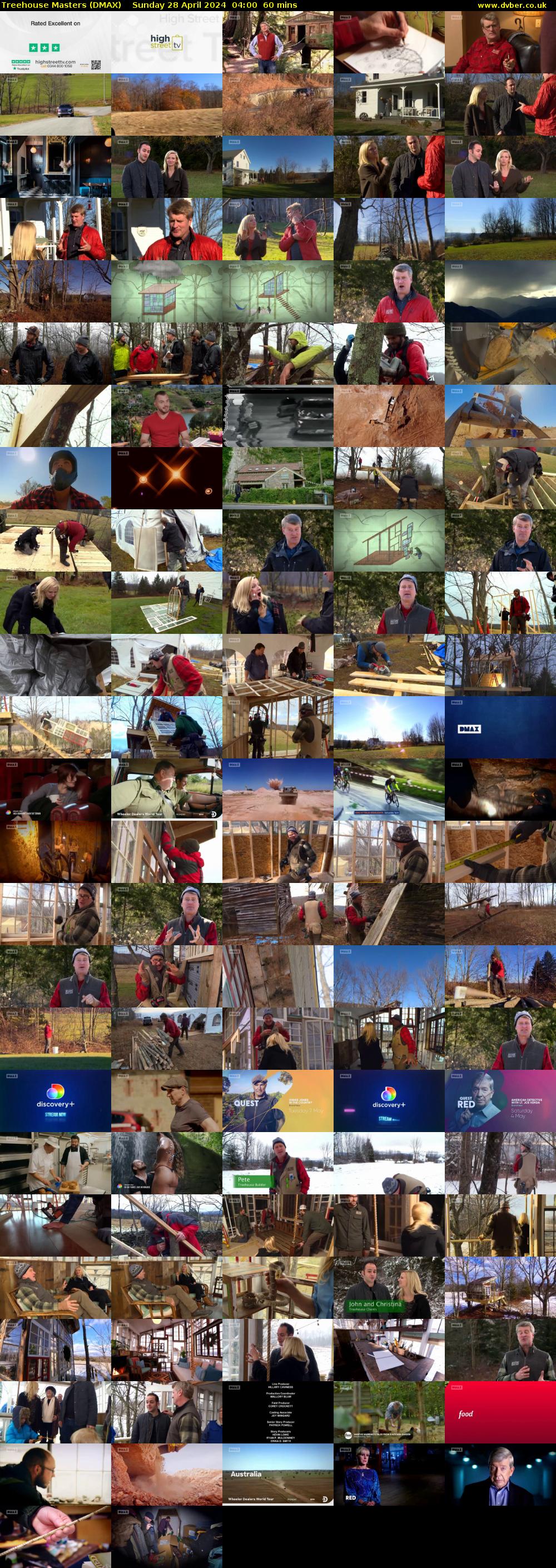 Treehouse Masters (DMAX) Sunday 28 April 2024 04:00 - 05:00