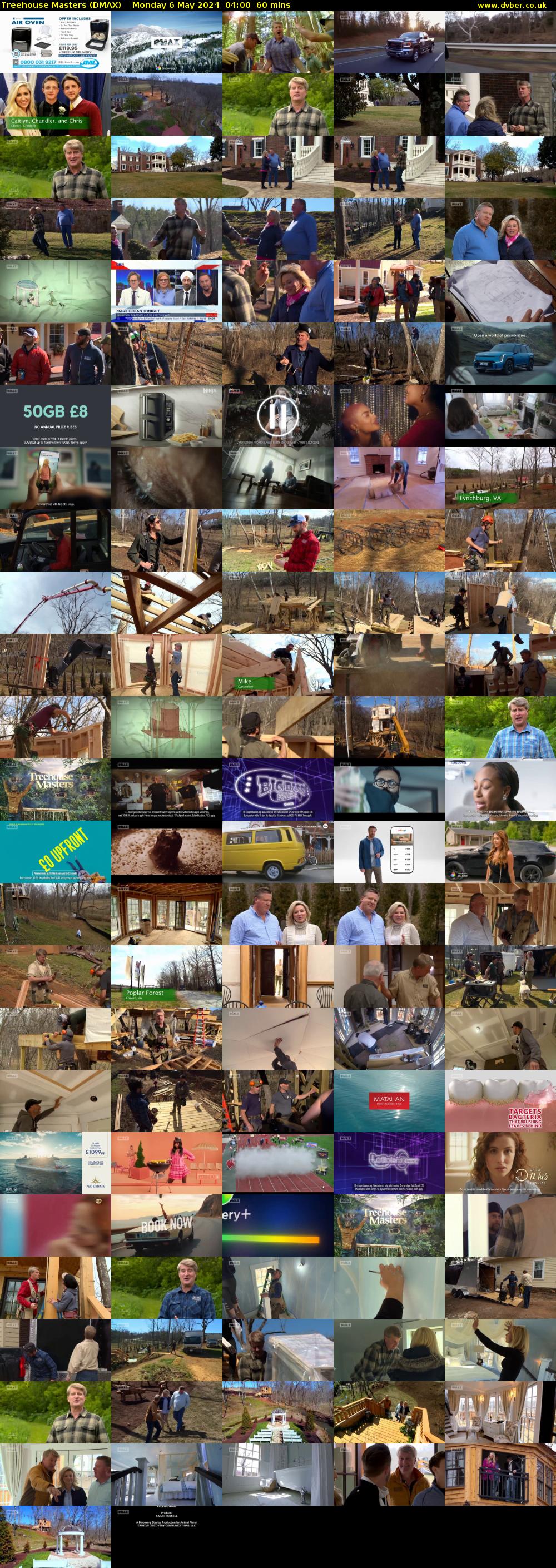 Treehouse Masters (DMAX) Monday 6 May 2024 04:00 - 05:00