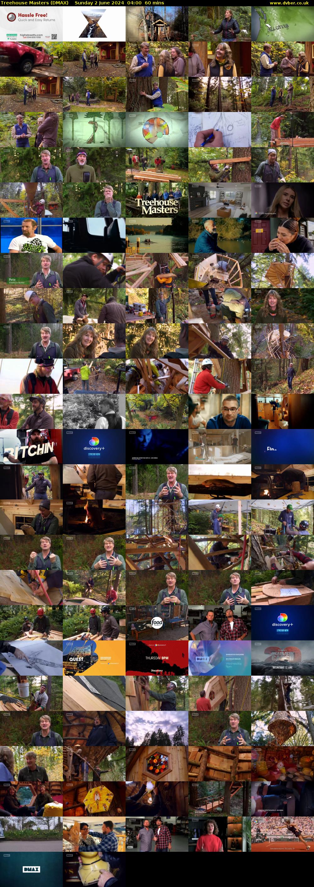 Treehouse Masters (DMAX) Sunday 2 June 2024 04:00 - 05:00