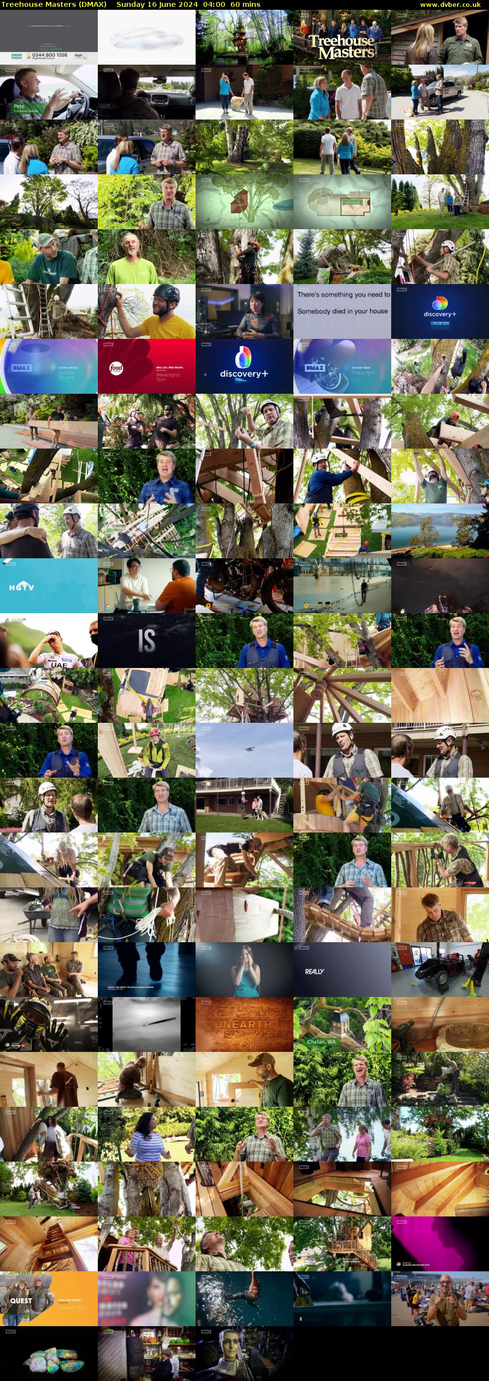 Treehouse Masters (DMAX) Sunday 16 June 2024 04:00 - 05:00