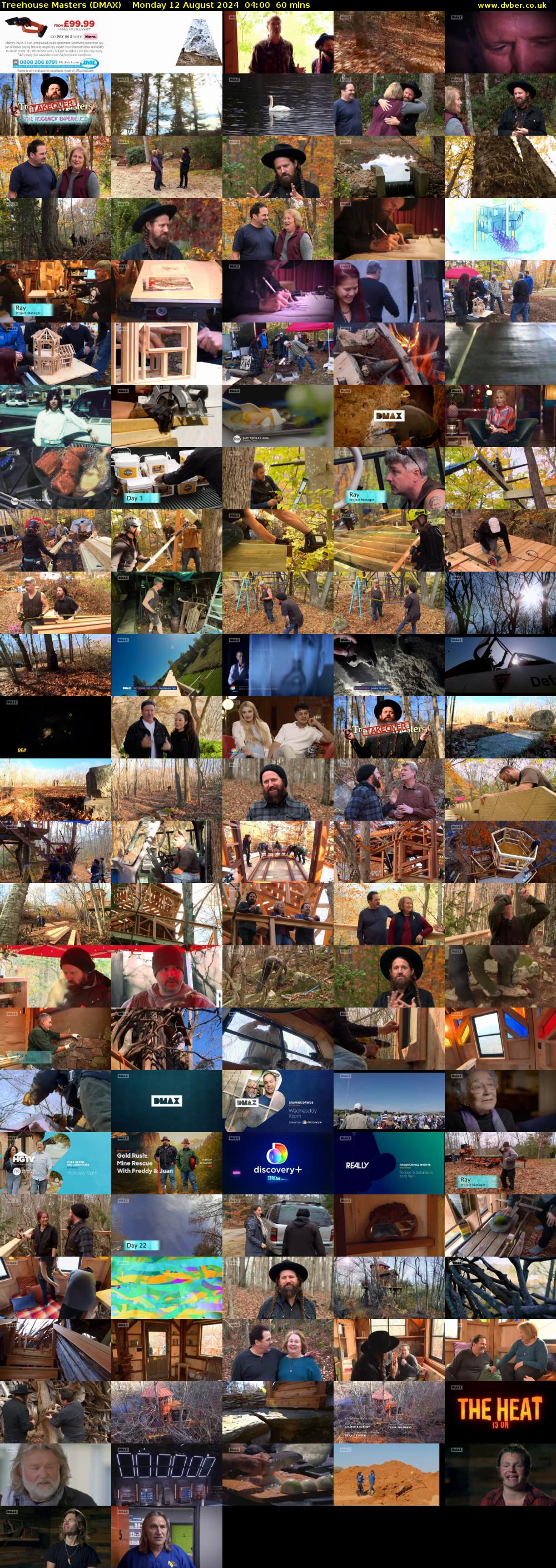 Treehouse Masters (DMAX) Monday 12 August 2024 04:00 - 05:00