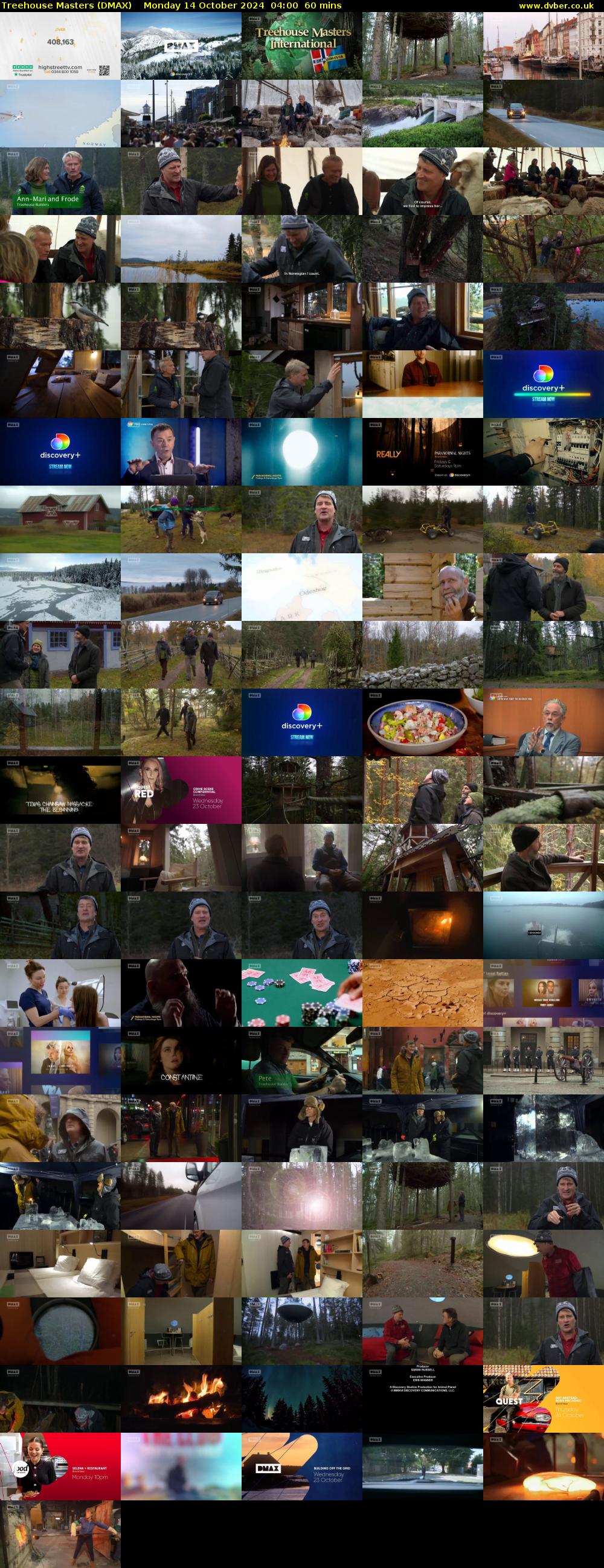 Treehouse Masters (DMAX) Monday 14 October 2024 04:00 - 05:00