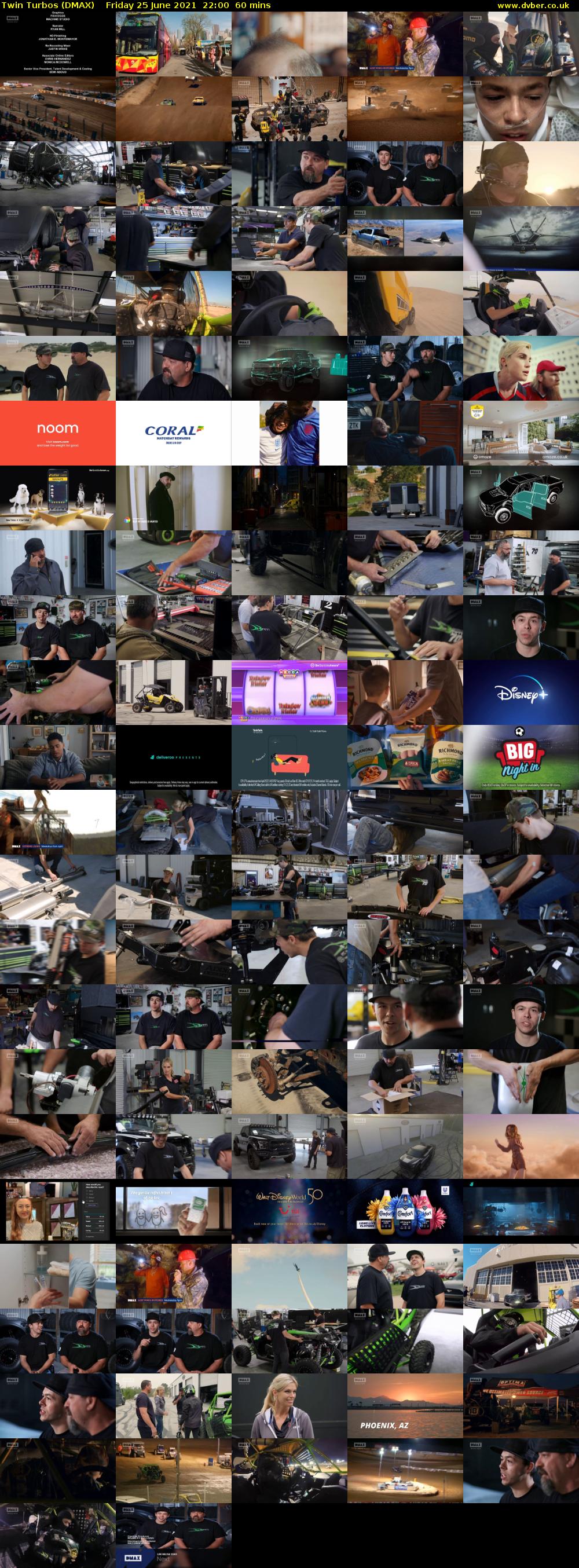 Twin Turbos (DMAX) Friday 25 June 2021 22:00 - 23:00