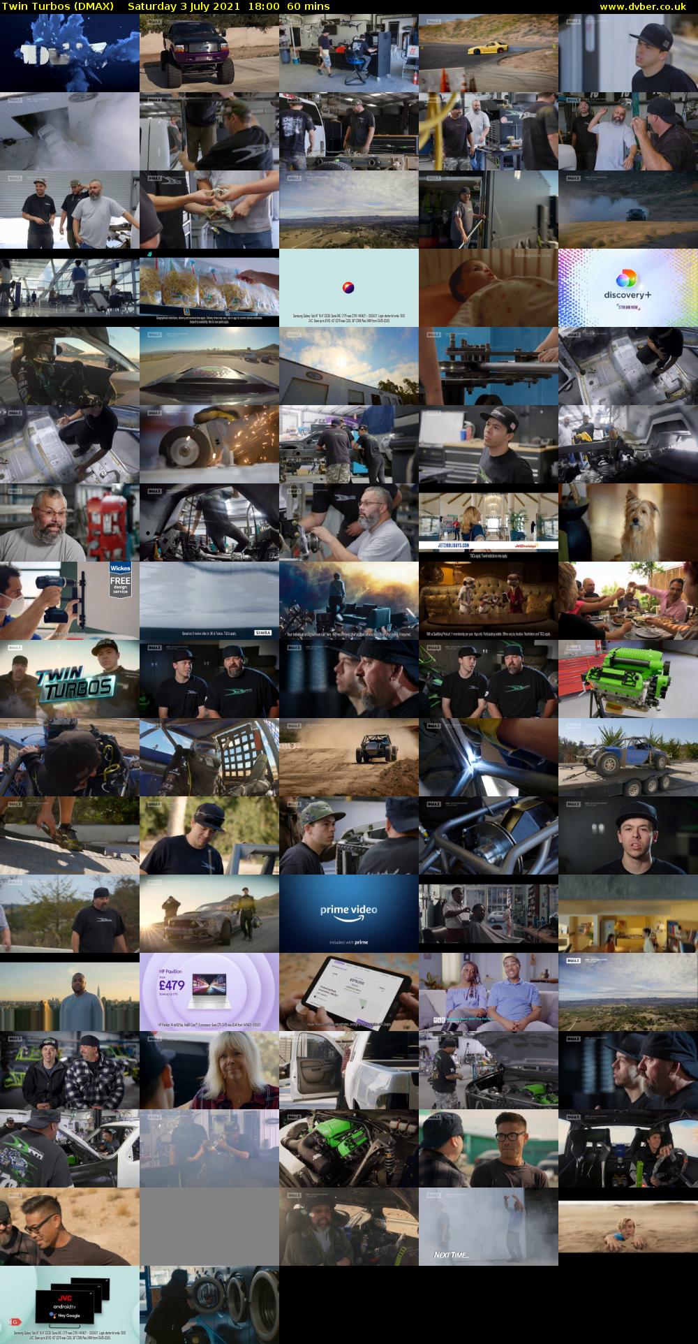 Twin Turbos (DMAX) Saturday 3 July 2021 18:00 - 19:00
