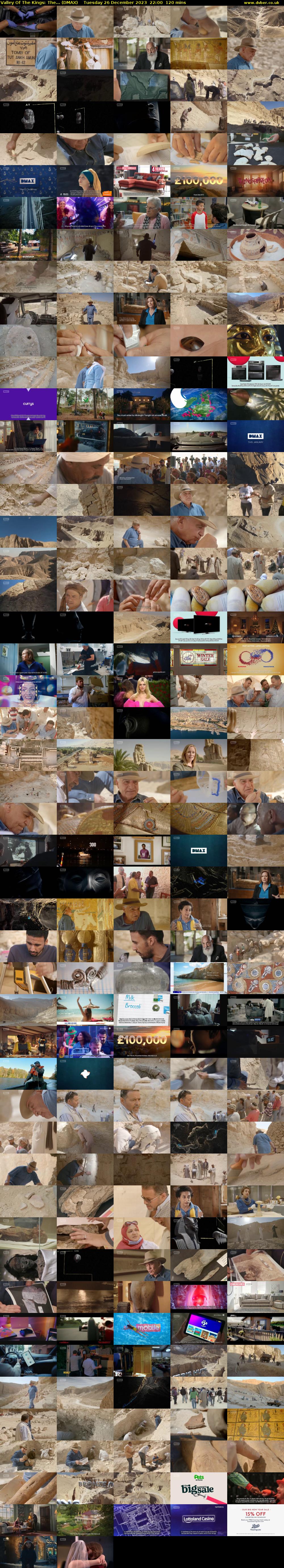 Valley Of The Kings: The... (DMAX) Tuesday 26 December 2023 22:00 - 00:00