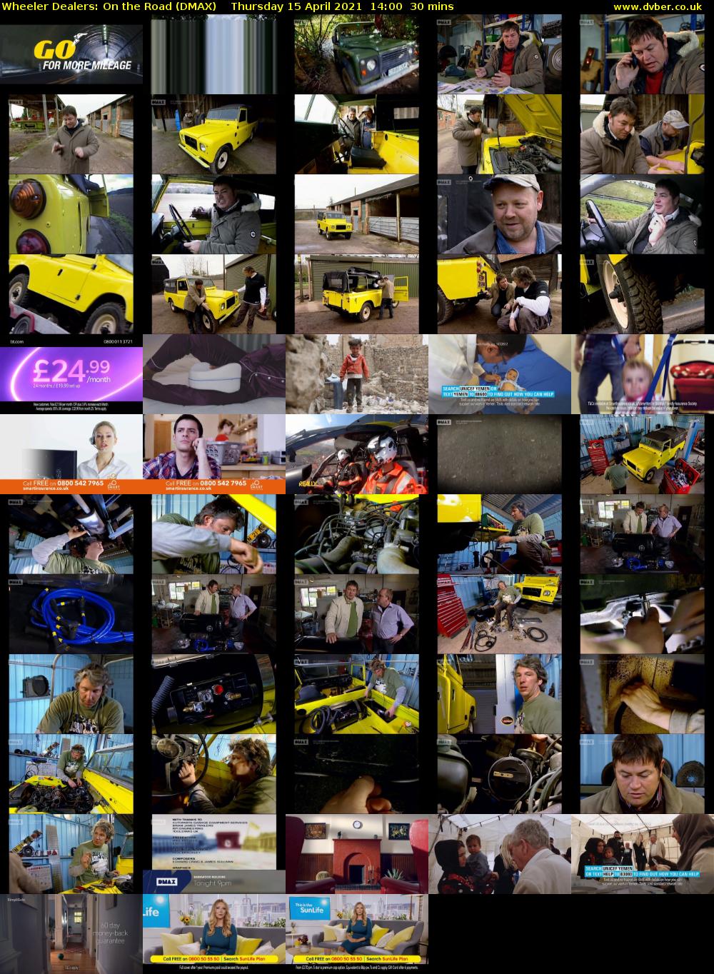 Wheeler Dealers: On the Road (DMAX) Thursday 15 April 2021 14:00 - 14:30