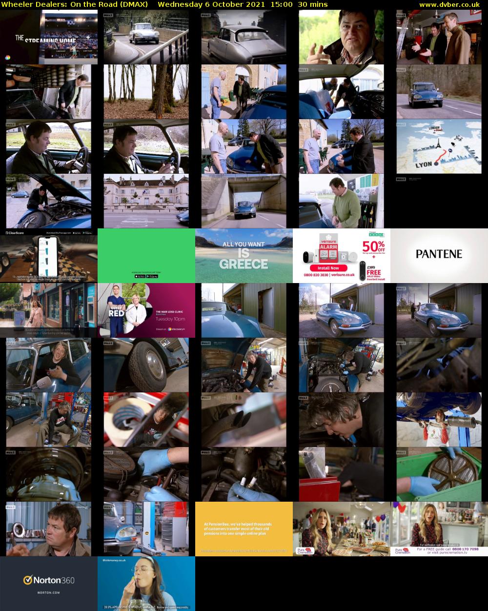Wheeler Dealers: On the Road (DMAX) Wednesday 6 October 2021 15:00 - 15:30