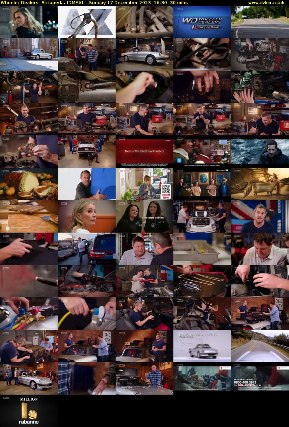 Wheeler Dealers: Stripped... (DMAX) Sunday 17 December 2023 16:30 - 17:00