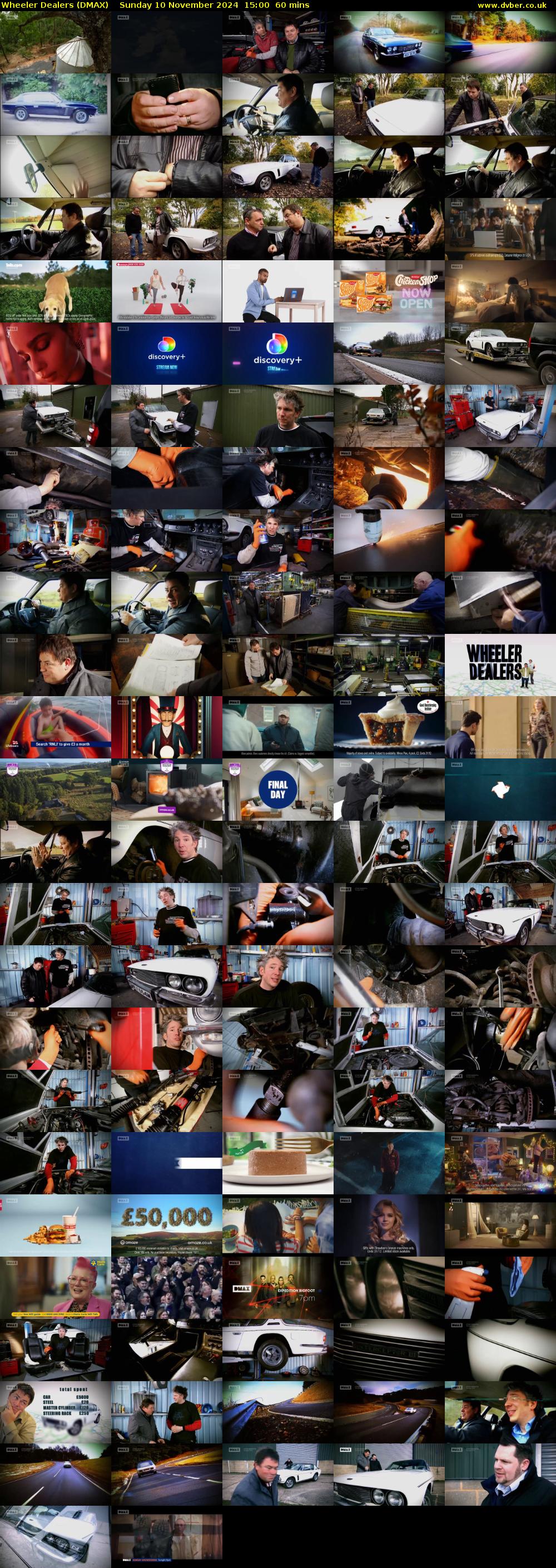 Wheeler Dealers (DMAX) Sunday 10 November 2024 15:00 - 16:00