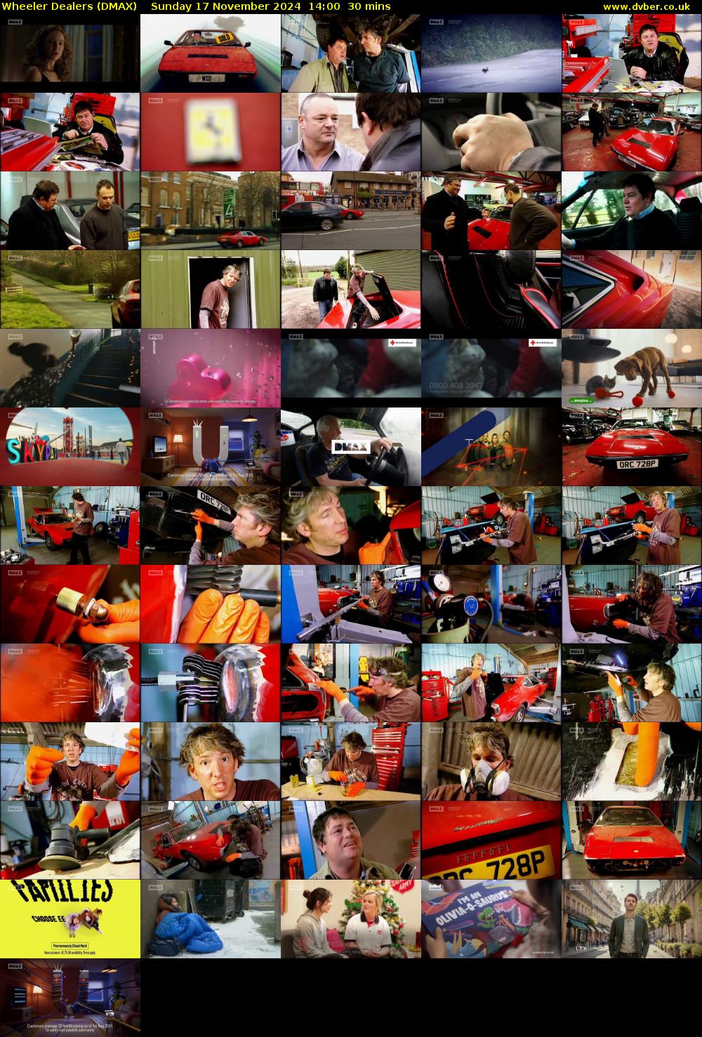 Wheeler Dealers (DMAX) Sunday 17 November 2024 14:00 - 14:30