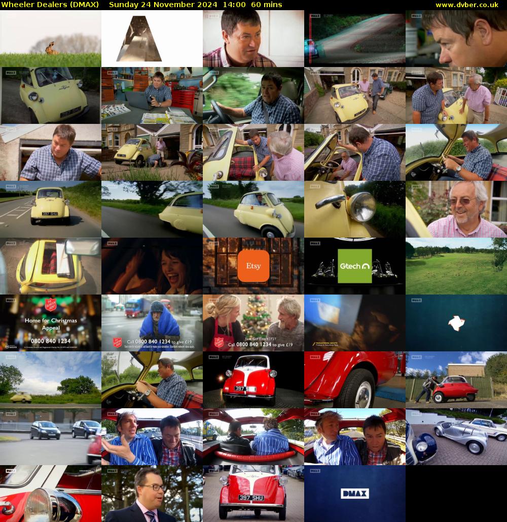 Wheeler Dealers (DMAX) Sunday 24 November 2024 14:00 - 15:00