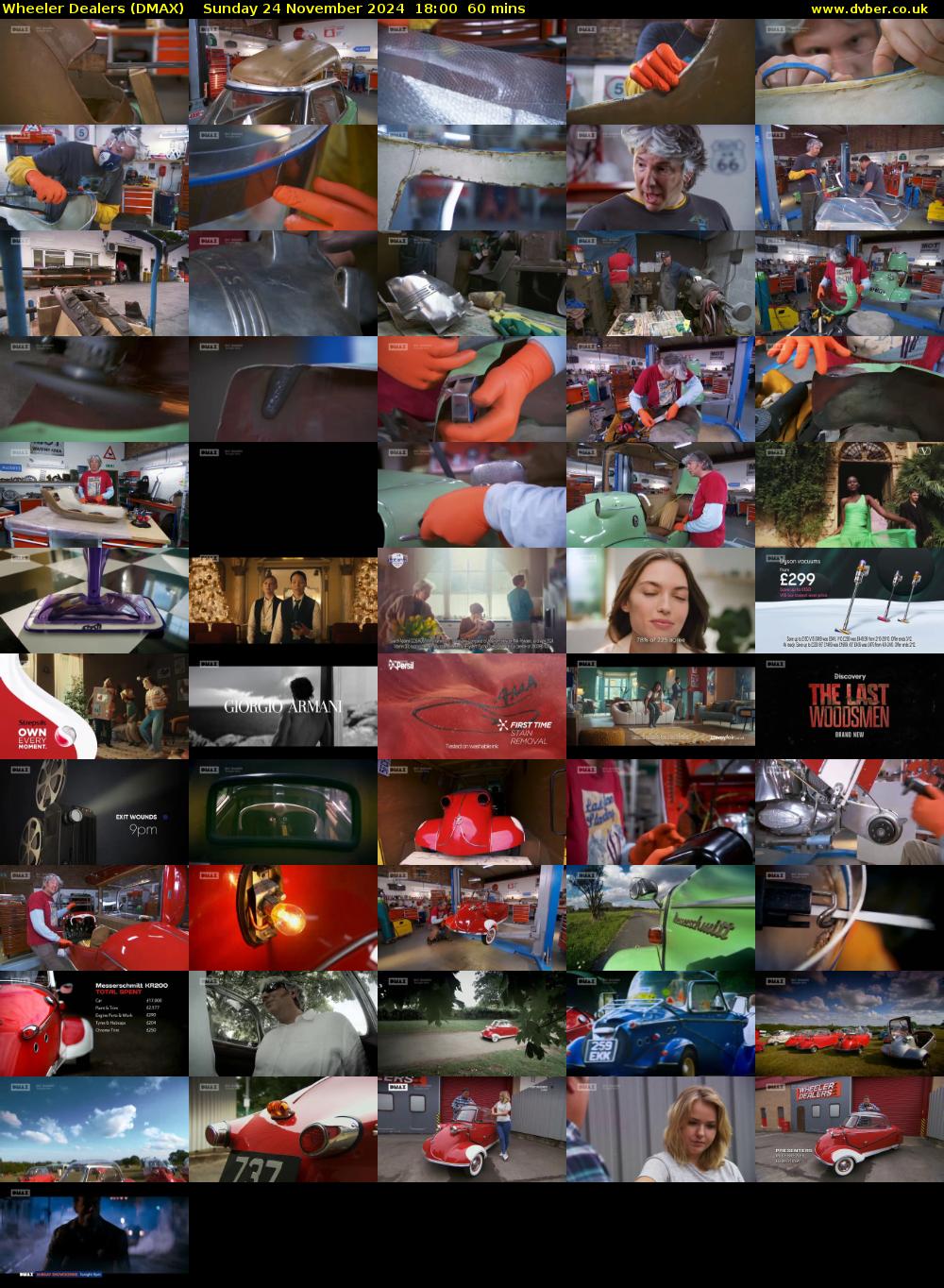 Wheeler Dealers (DMAX) Sunday 24 November 2024 18:00 - 19:00
