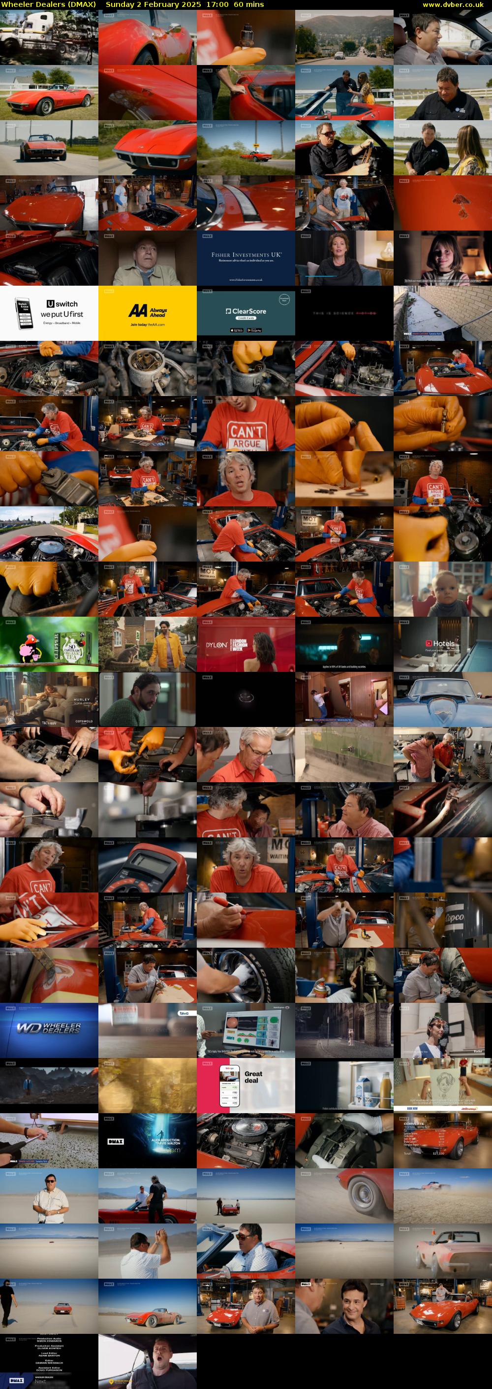 Wheeler Dealers (DMAX) Sunday 2 February 2025 17:00 - 18:00