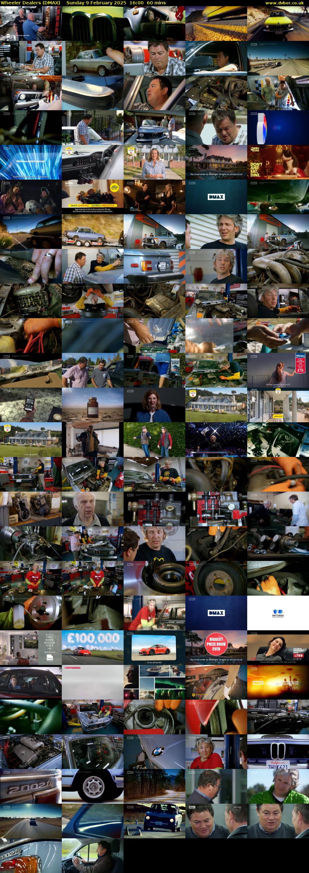 Wheeler Dealers (DMAX) Sunday 9 February 2025 16:00 - 17:00