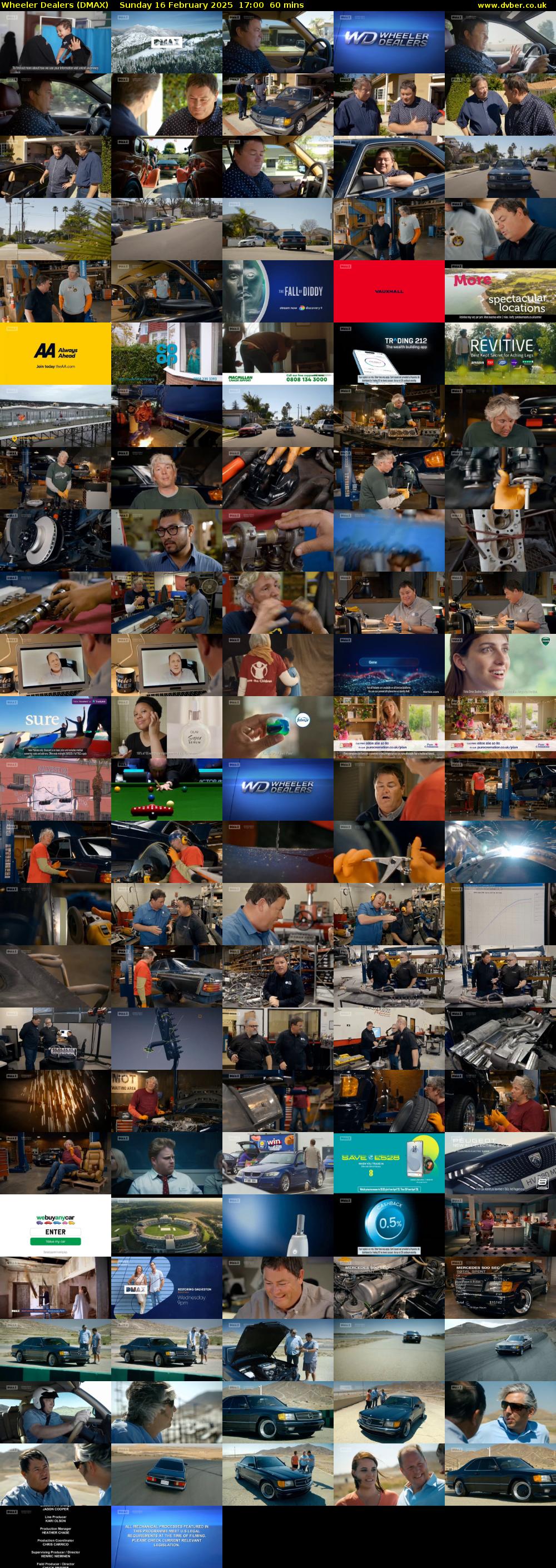 Wheeler Dealers (DMAX) Sunday 16 February 2025 17:00 - 18:00