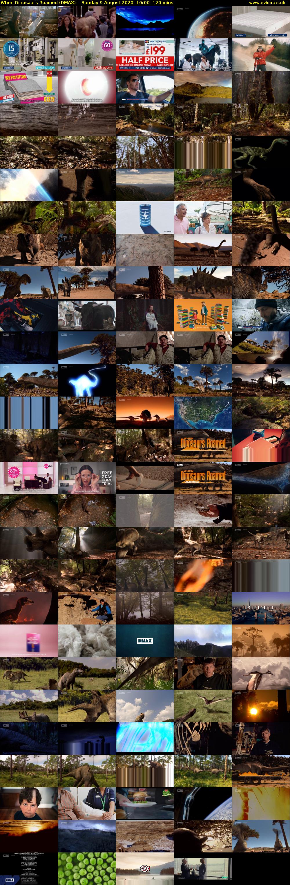 When Dinosaurs Roamed (DMAX) Sunday 9 August 2020 10:00 - 12:00