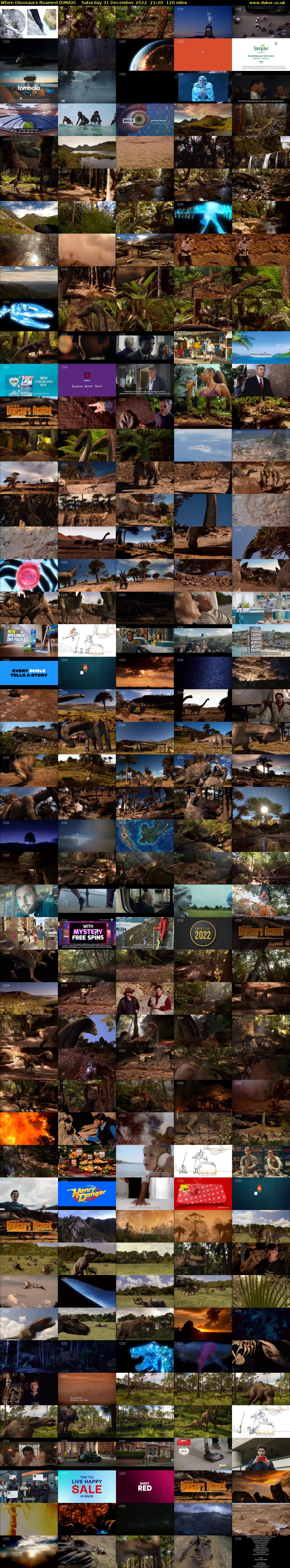 When Dinosaurs Roamed (DMAX) Saturday 31 December 2022 21:00 - 23:00