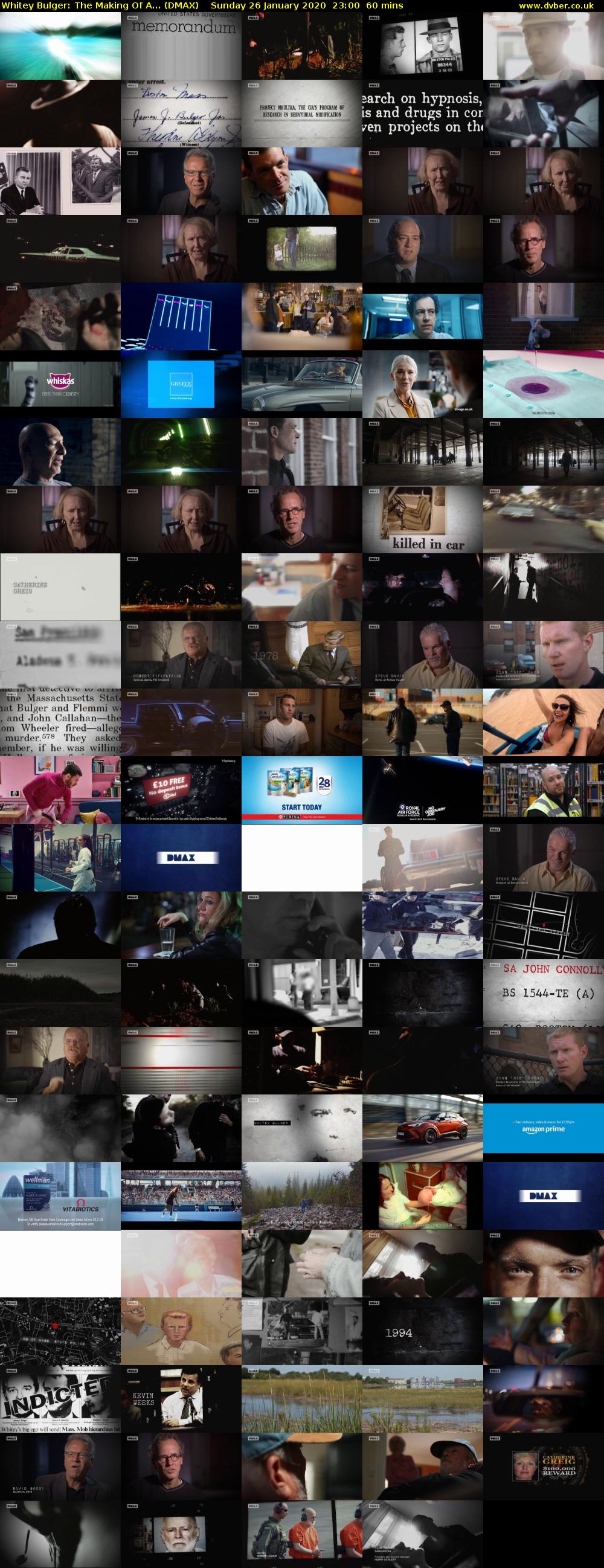 Whitey Bulger: The Making Of A... (DMAX) Sunday 26 January 2020 23:00 - 00:00