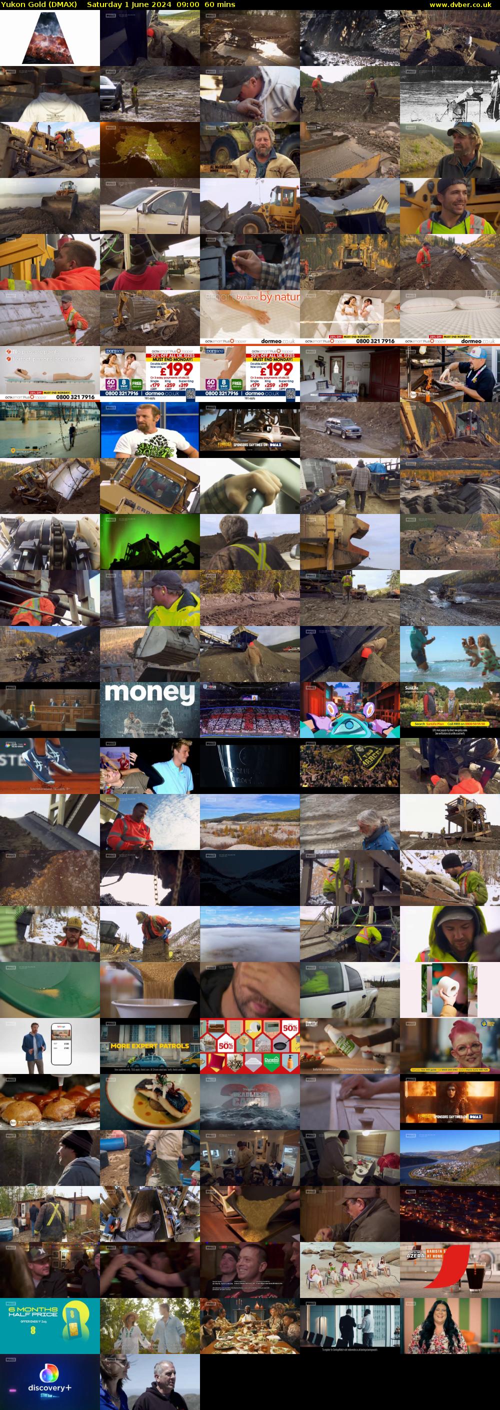 Yukon Gold (DMAX) Saturday 1 June 2024 09:00 - 10:00