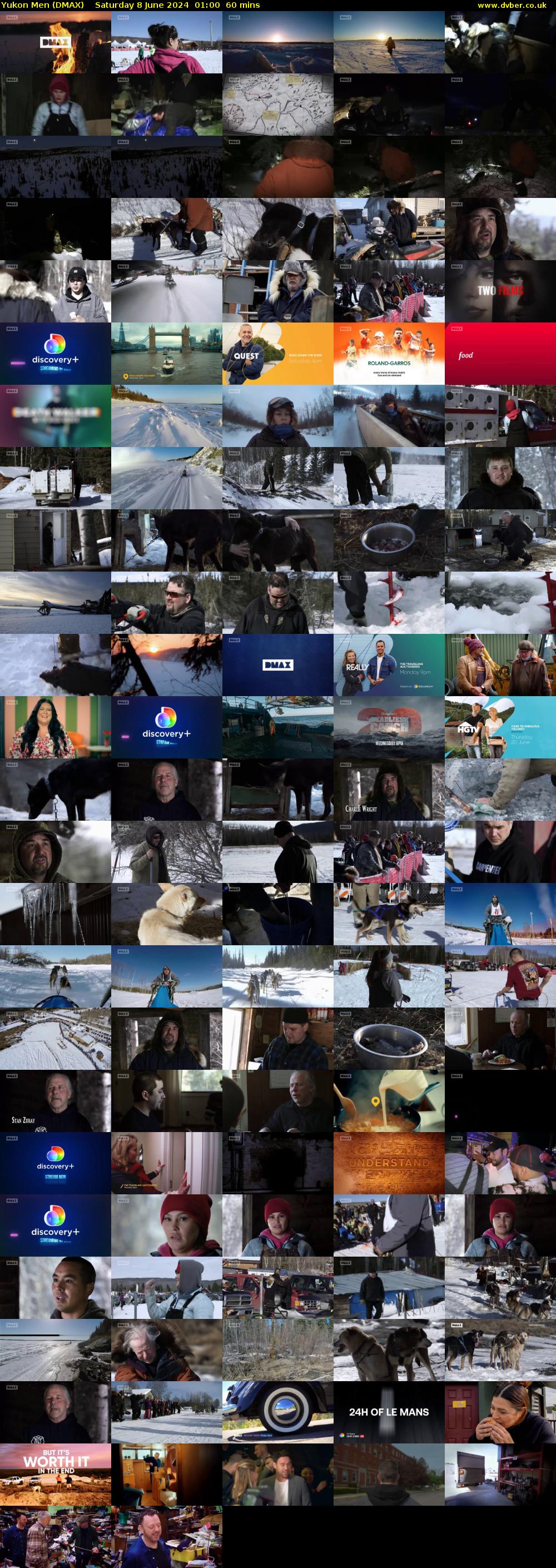 Yukon Men (DMAX) Saturday 8 June 2024 01:00 - 02:00