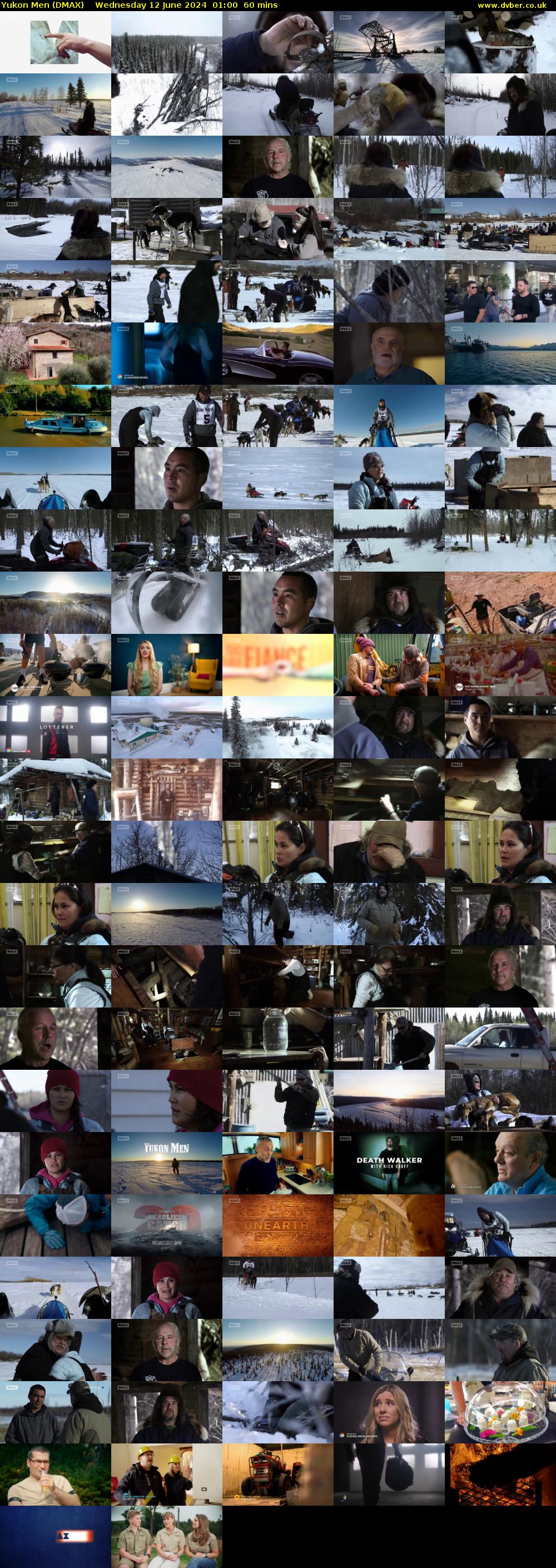 Yukon Men (DMAX) Wednesday 12 June 2024 01:00 - 02:00