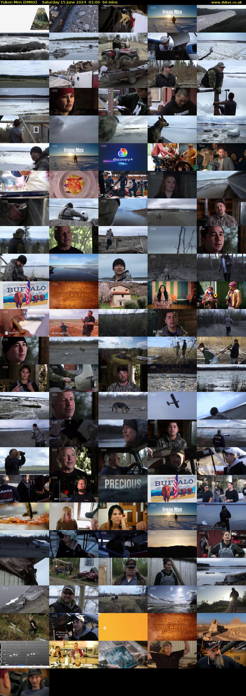 Yukon Men (DMAX) Saturday 15 June 2024 01:00 - 02:00